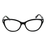 Polaroid Black Women Glasses Frame, full-rim cat eye style with cellulose propionate material, ideal for stylish eyewear.