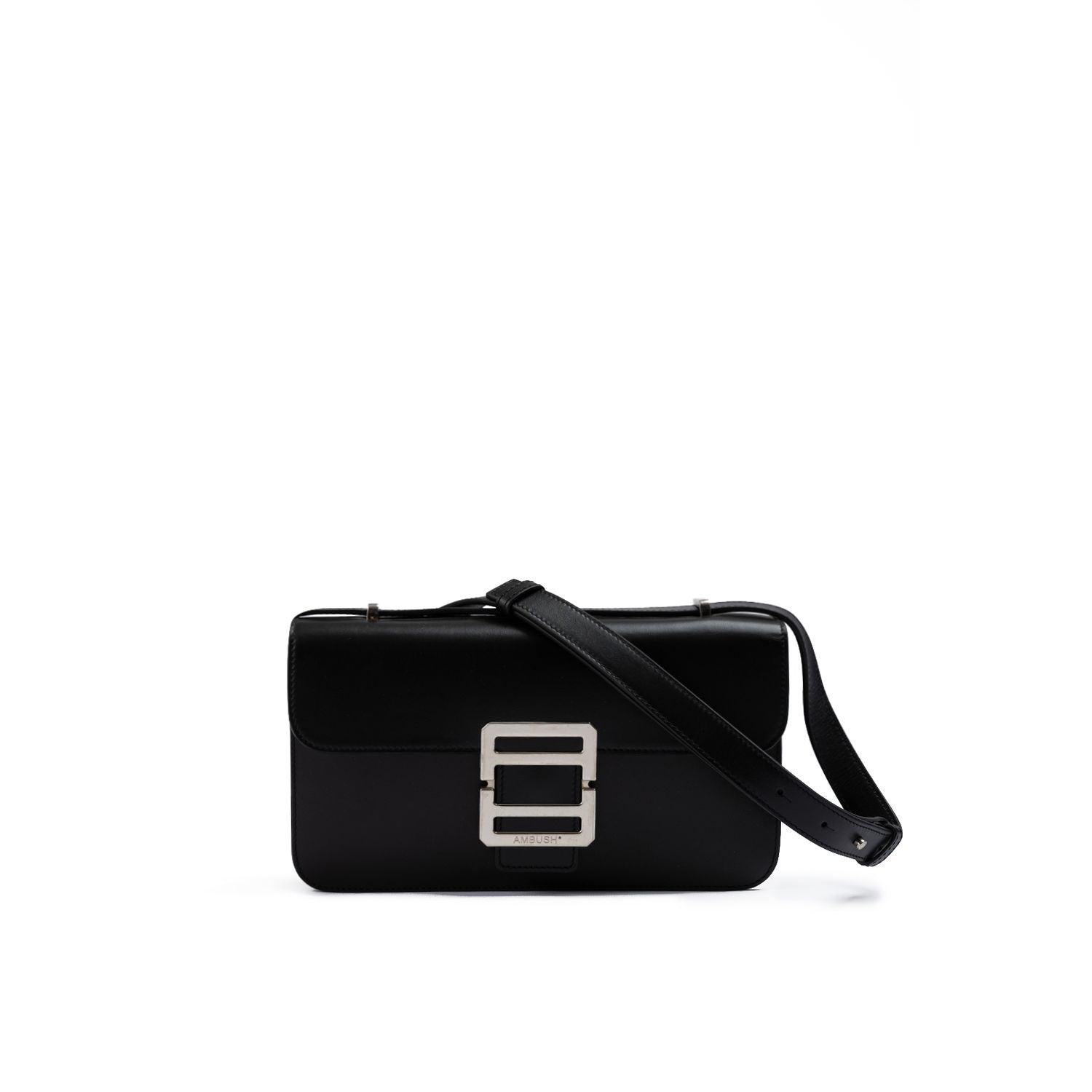 Ambush Black Leather Crossbody Bag