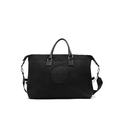 Dsquared² Black Fabric Weekend Travel Bag