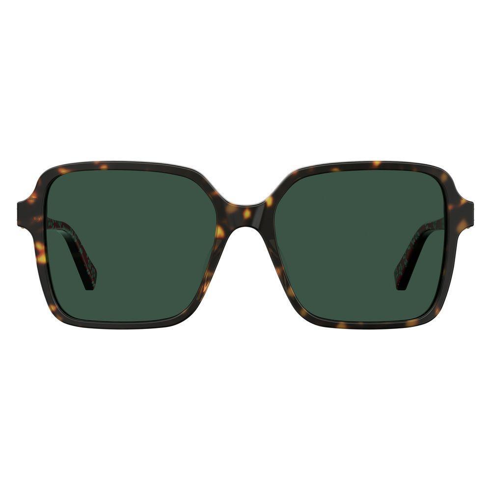 Love Moschino Brown Acetate Sunglasses