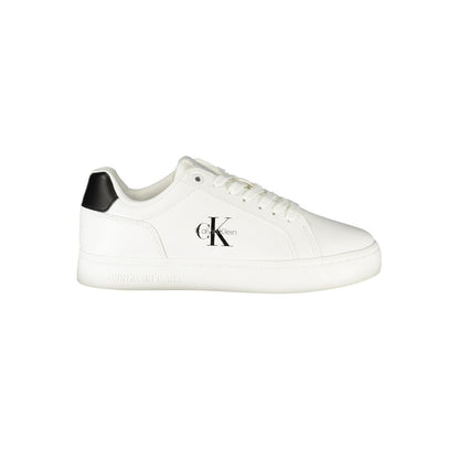 Calvin Klein Bianco Polyurethane Women Sneaker