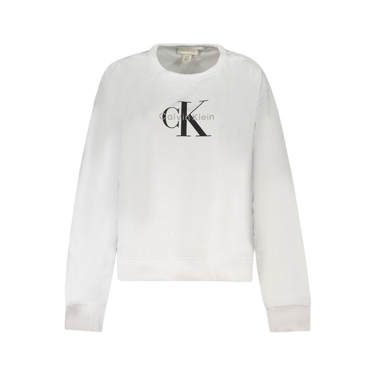 Calvin Klein White Cotton Women Sweater CA-39480-XL