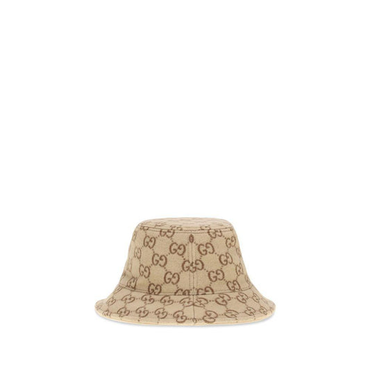 Gucci GG jacquard wool Bucket Hat GU-8387443HBC42600-L