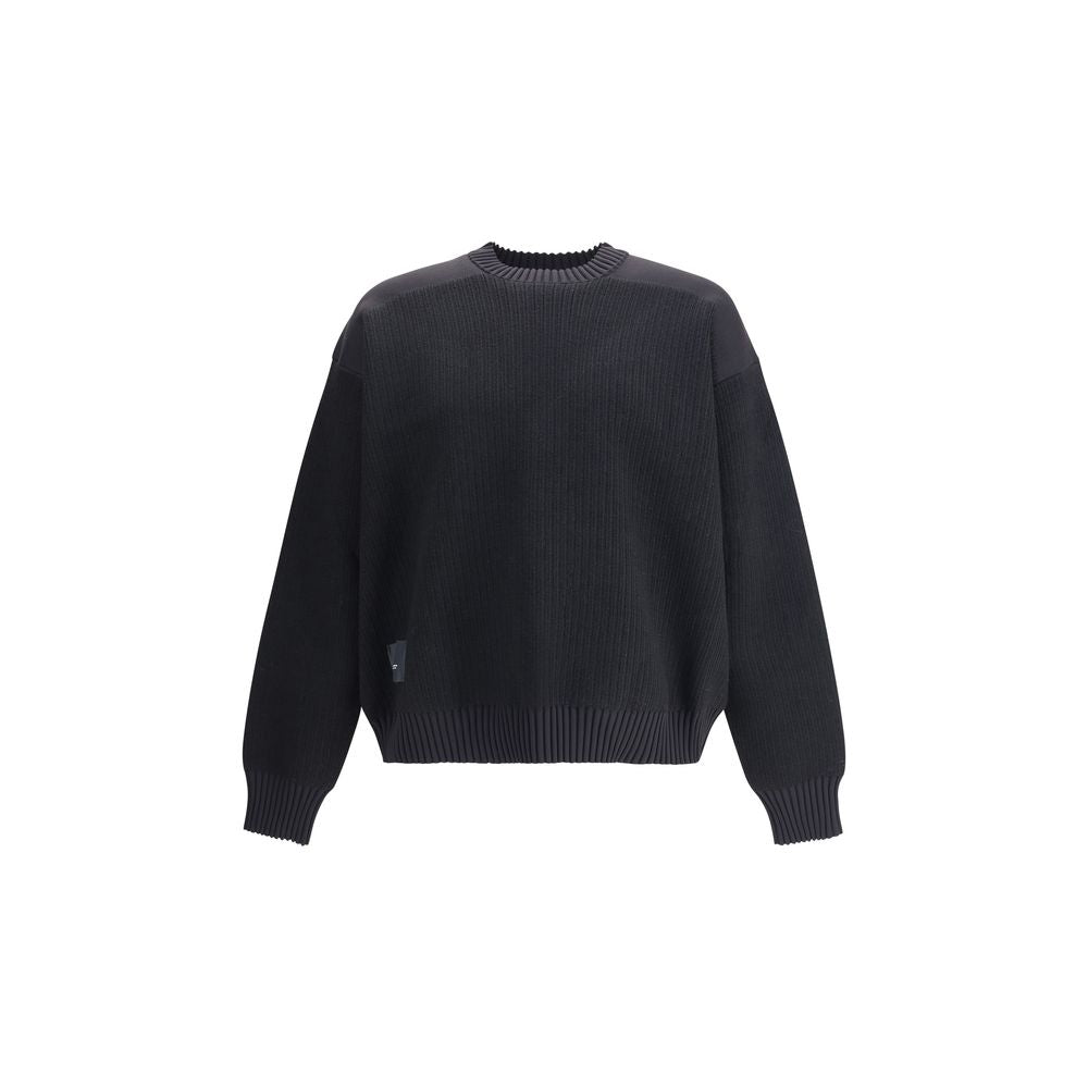 Y-3 Black Wool Sweatshirt
