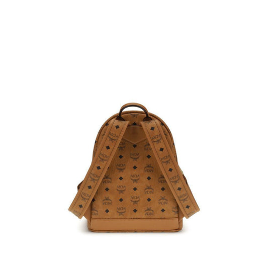 MCM Printed canvas small Stark Backpack MCMMKEAVE15COBB