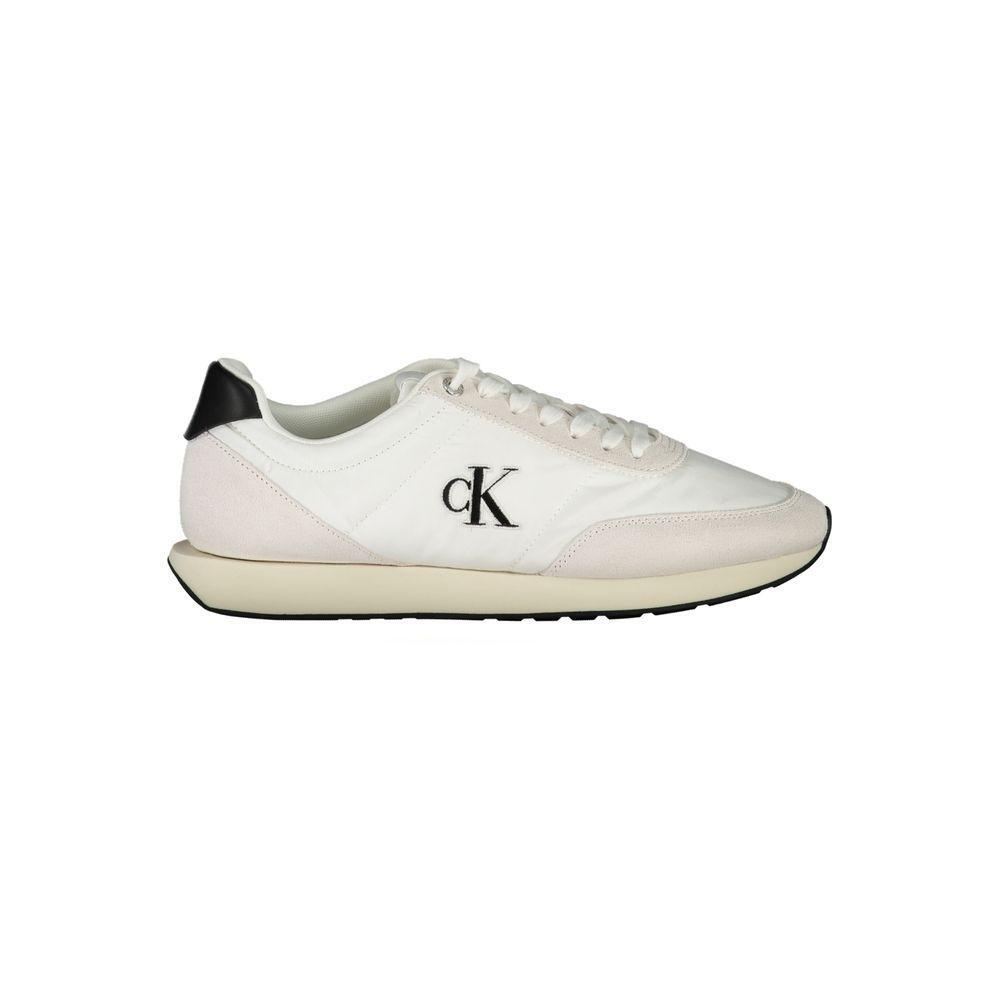 Calvin Klein White Polyester Men Sneaker CA-39607-EU40/US7