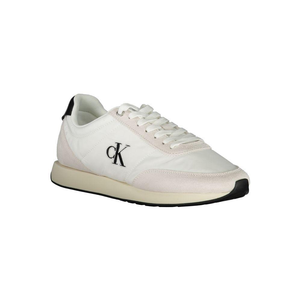 Calvin Klein White Polyester Men Sneaker CA-39607-EU40/US7