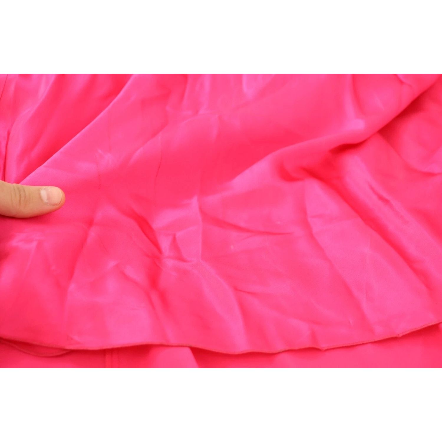 Dolce & Gabbana Pink Sheath Silk Bow Open Shoulder Dress