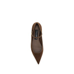 Dolce & Gabbana Suede and nappa leather Ballerinas DO-CB0267AQ1348S803-EU36/US6