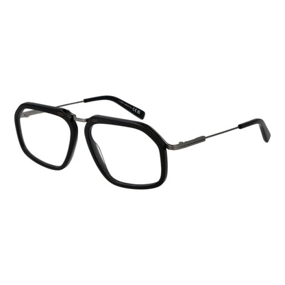 Ermenegildo Zegna Black Men Glasses Frame