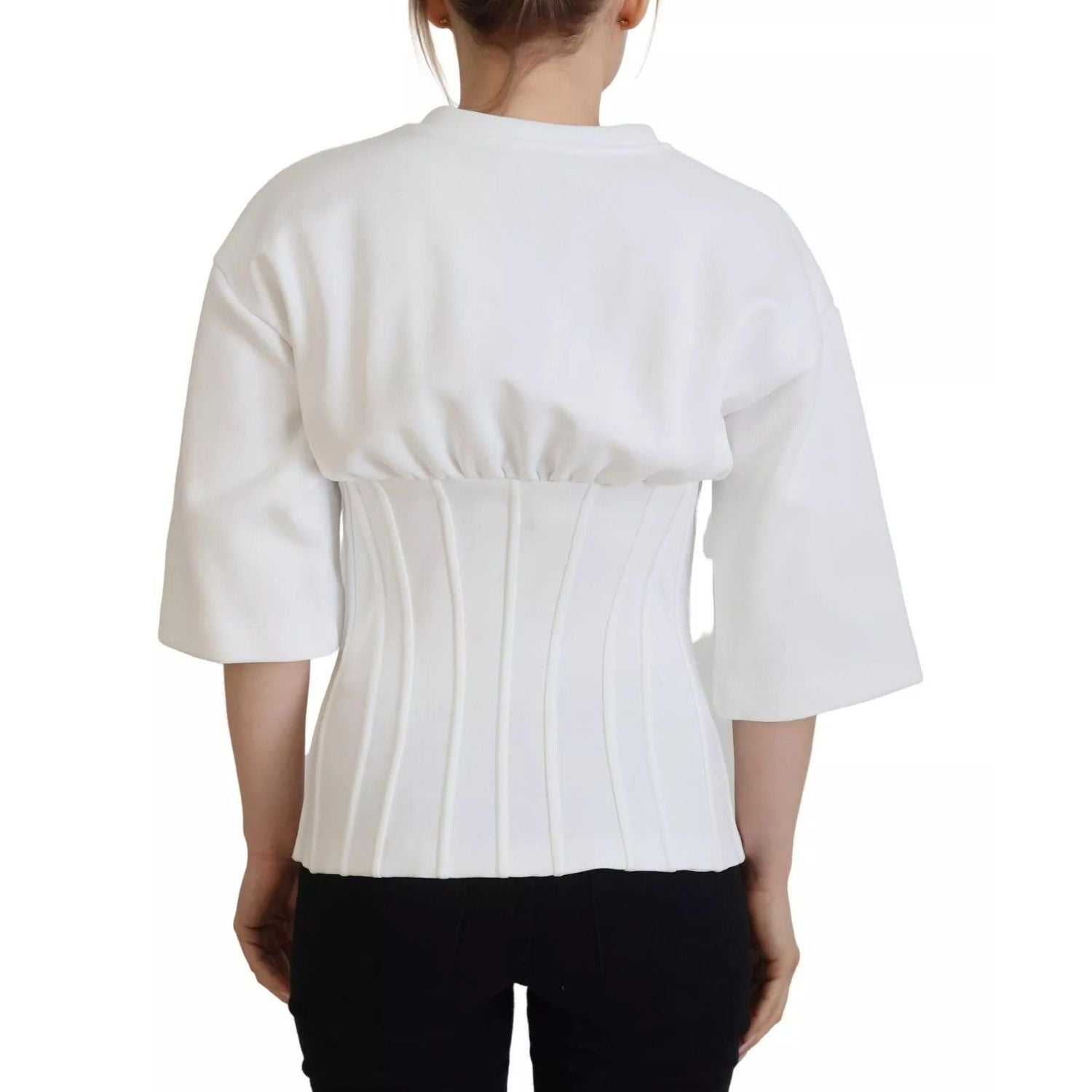 Front view with bag zipped and handles upright.
