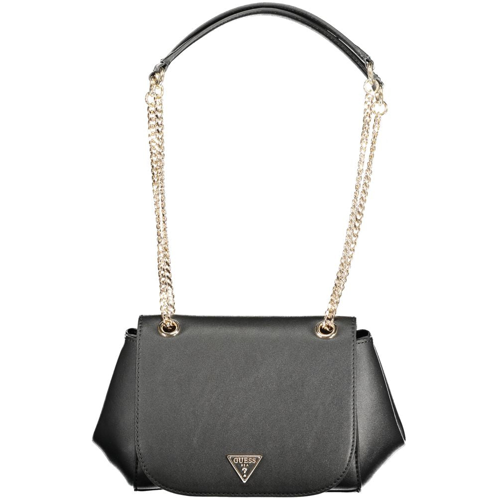 Front view with bag zipped and handles upright.