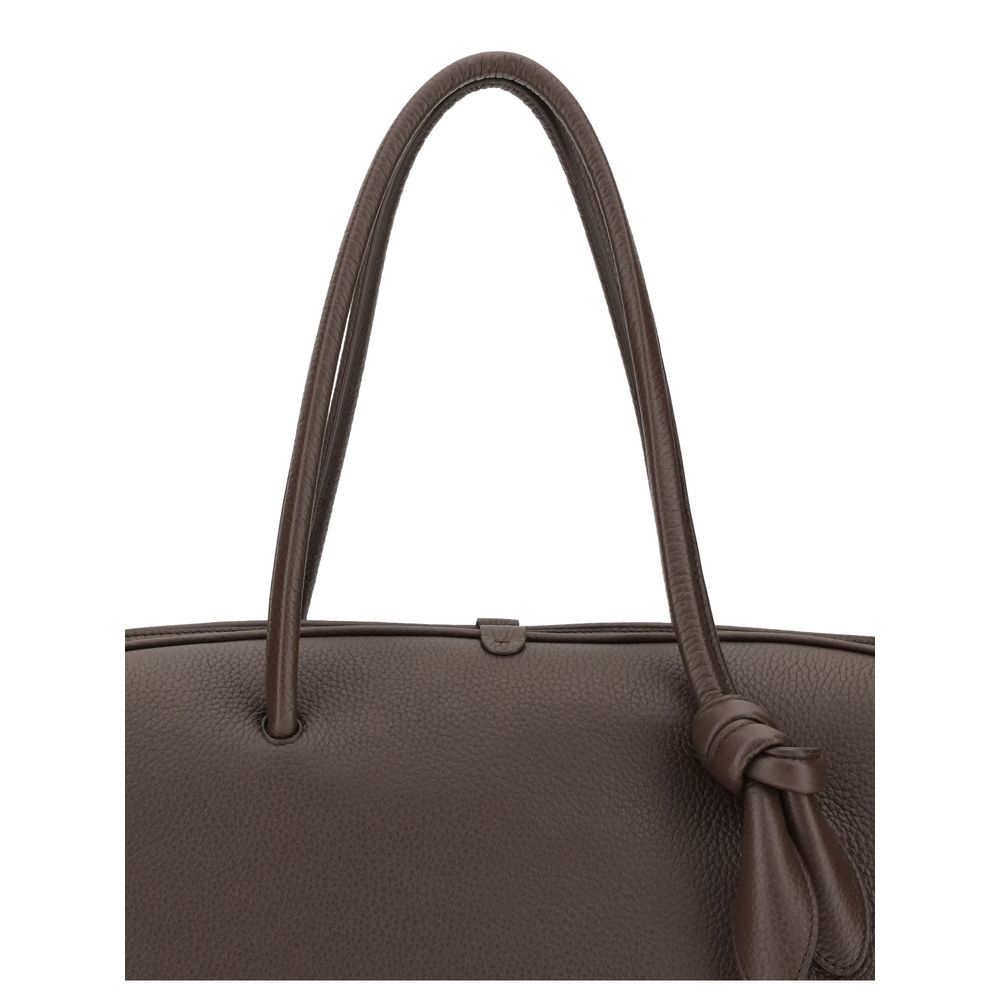 Jacquemus Brown Calf Leather Bos Taurus Handbag 1728,72470364320,Bags,Brown,Handbags - Bags,Jacquemus,New with tags,Women