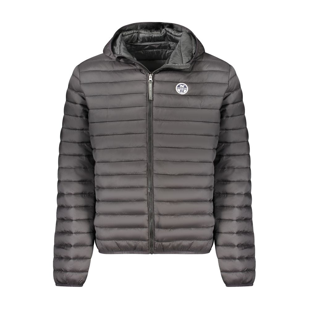 North Sails Black Polyester Men Jacket