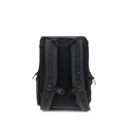 Parajumpers Black Nylon Backpack