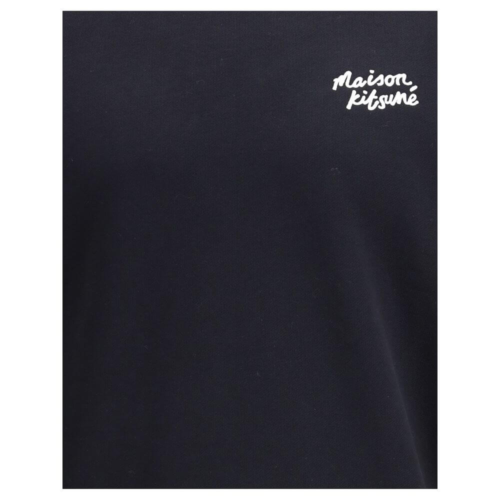 Maison Kitsuné Black Cotton Sweatshirt