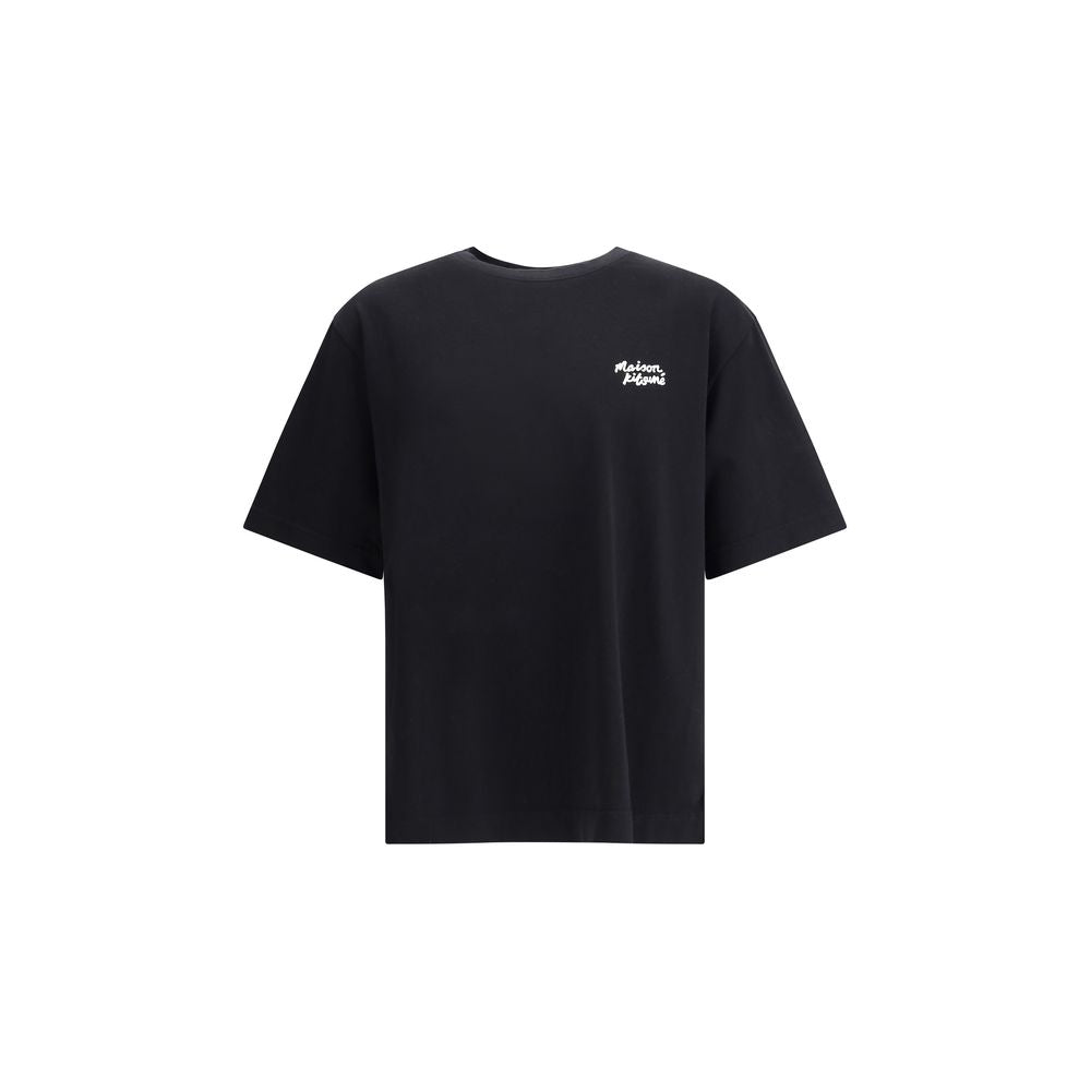 Maison Kitsuné Black Cotton T-Shirt