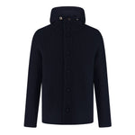 Herno Blue Wool Men Bomber Jacket