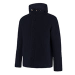 Herno Blue Wool Men Bomber Jacket