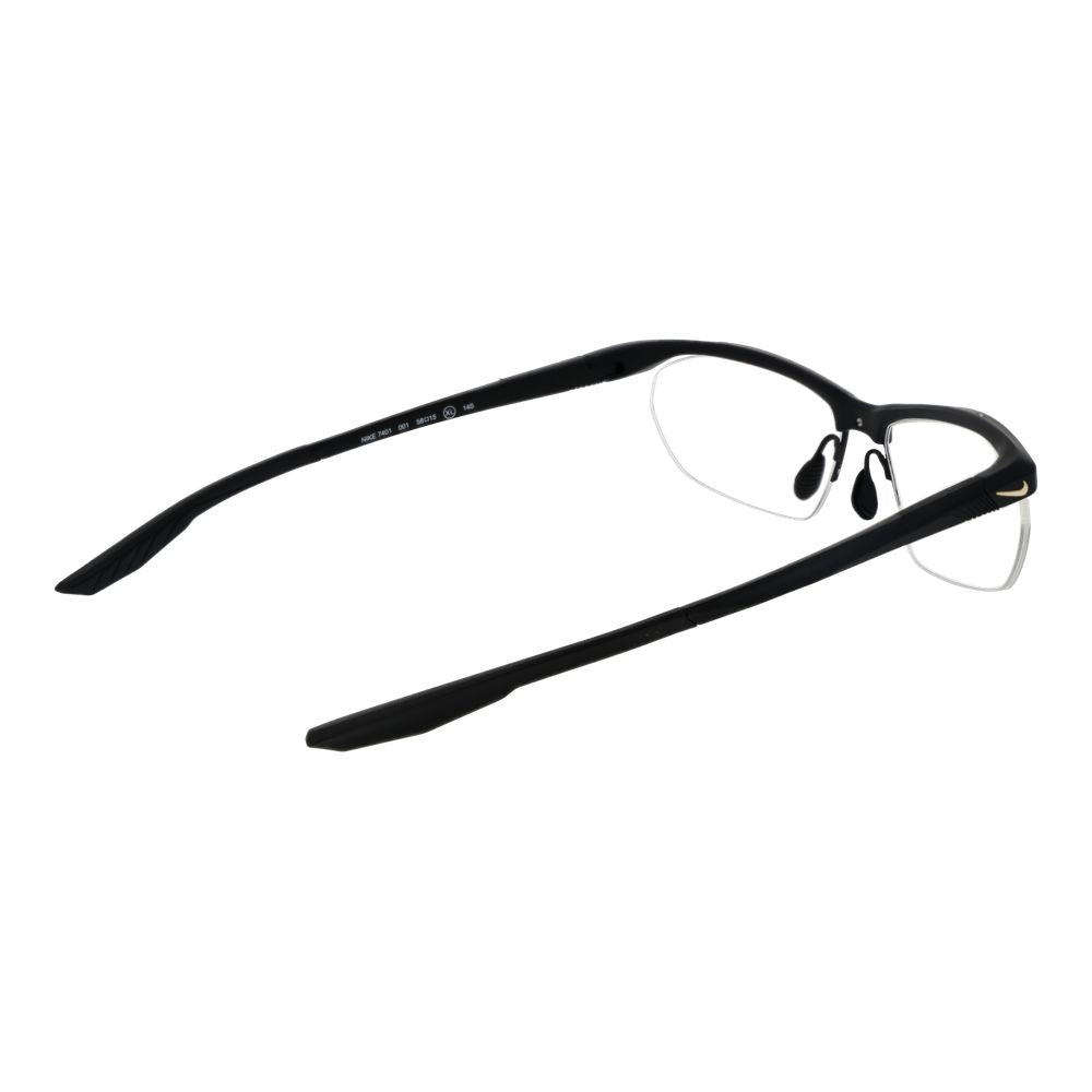 Nike Black Stainless Steel Glasses (Frames)