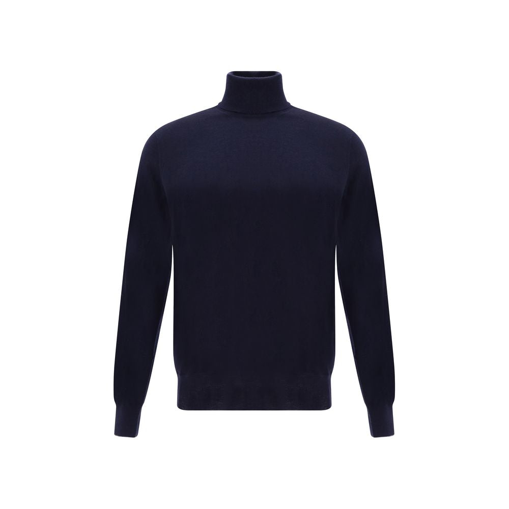 Brunello Cucinelli Blue Cashmere Cashmere Sweater