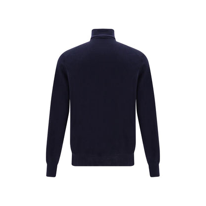 Brunello Cucinelli Blue Cashmere Cashmere Sweater