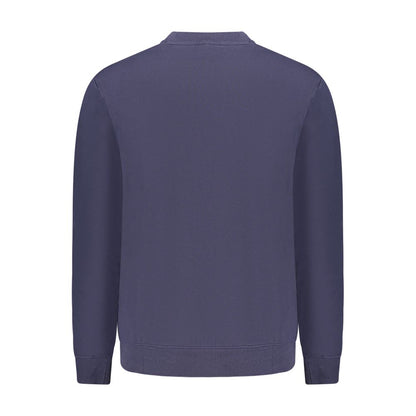 Napapijri Blue Cotton Men Sweater