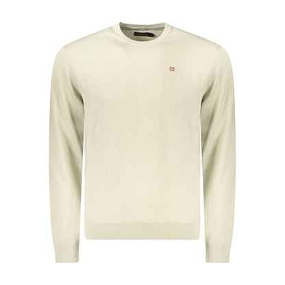 Napapijri Beige Cotton Men Sweater