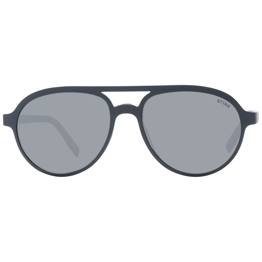 Sting Black Plastic Glasses (Frames)