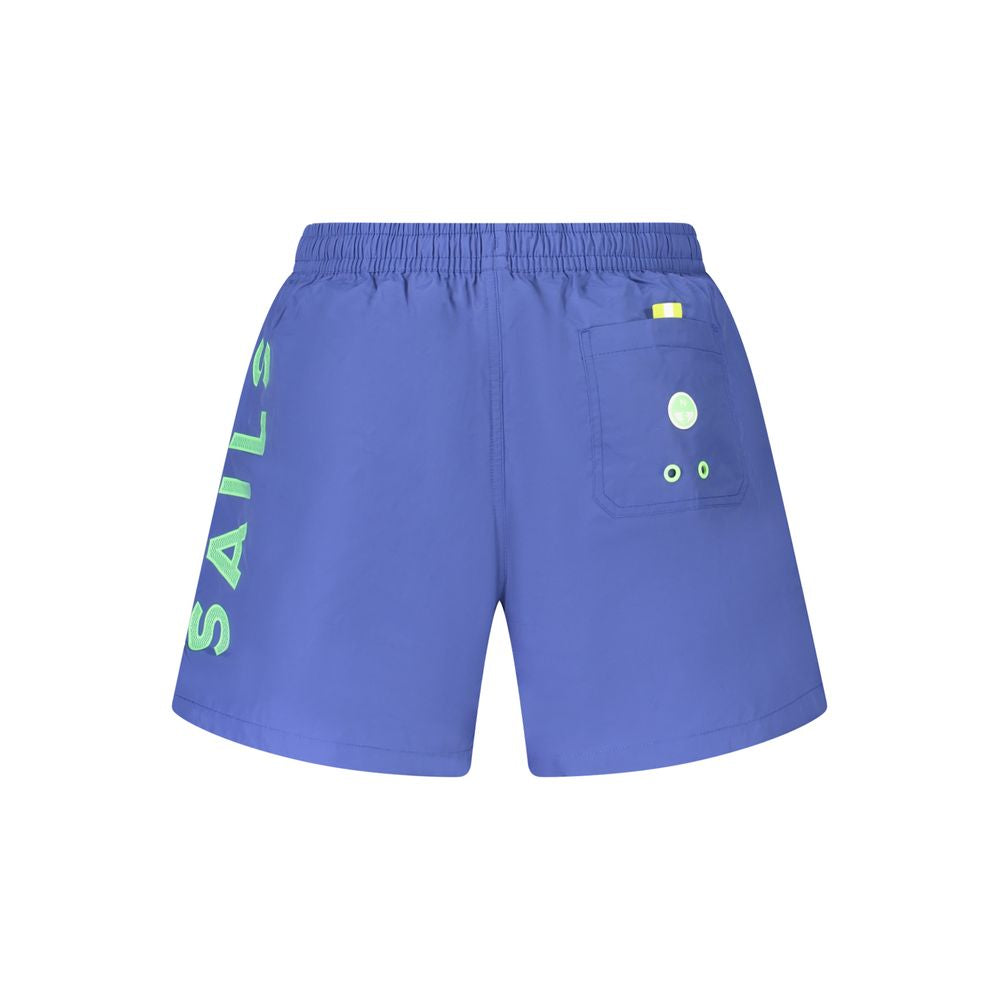 North Sails Blu Nylon Men's Swim Boxer
