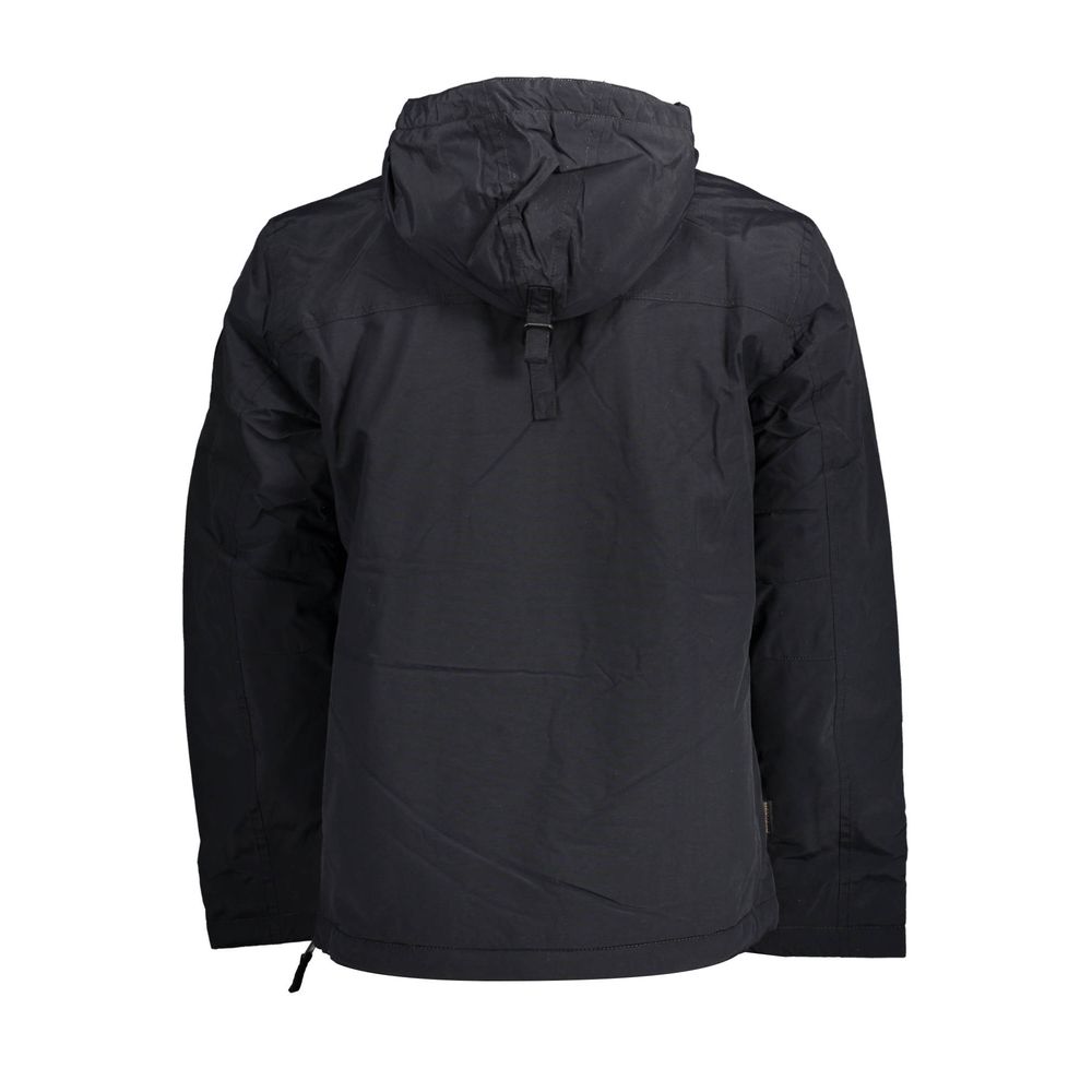 Napapijri Black Polyamide Jackets & Coat