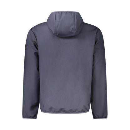 Napapijri Blue Polyester Men Jacket