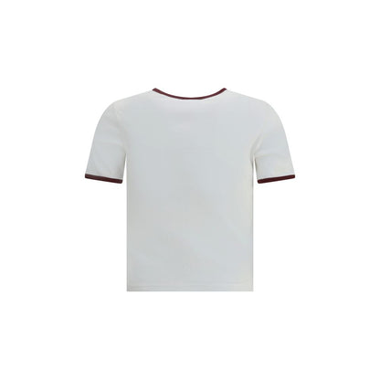 Courrèges White Cotton T-Shirt