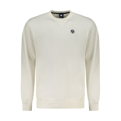 North Sails White Cotton Men's Sweatshirt