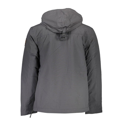 Napapijri Grigio Polyamide Men's Jacket