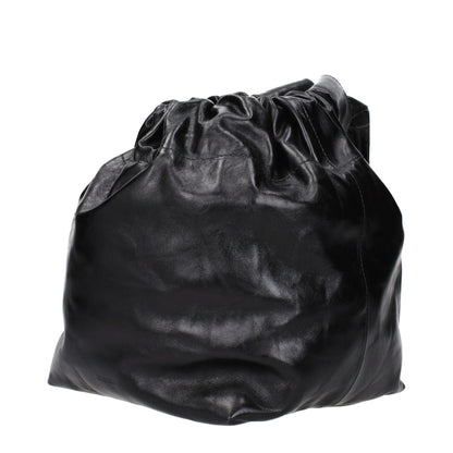 Jil Sander Black Leather Handbag