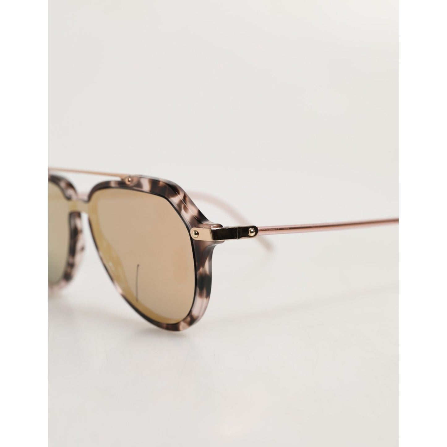 Dolce & Gabbana DG4330 Tortoise Shell Aviator Frame Eyewear Sunglasses