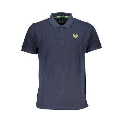 Gianmarco Venturi Blu Cotton Men Polo