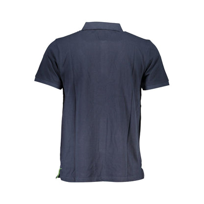 Gianmarco Venturi Blu Cotton Men Polo