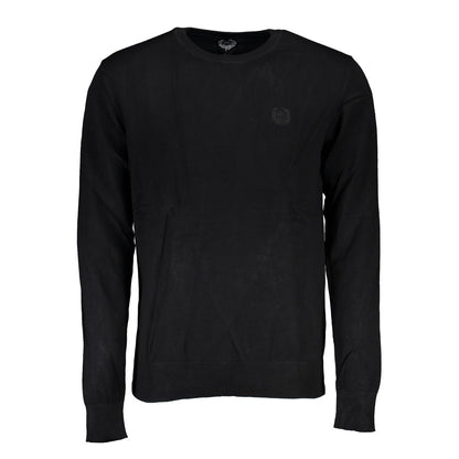 Gianmarco Venturi Black Viscose Men's Sweater