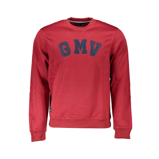 Gianmarco Venturi Rosso Polyester Men Sweatshirt