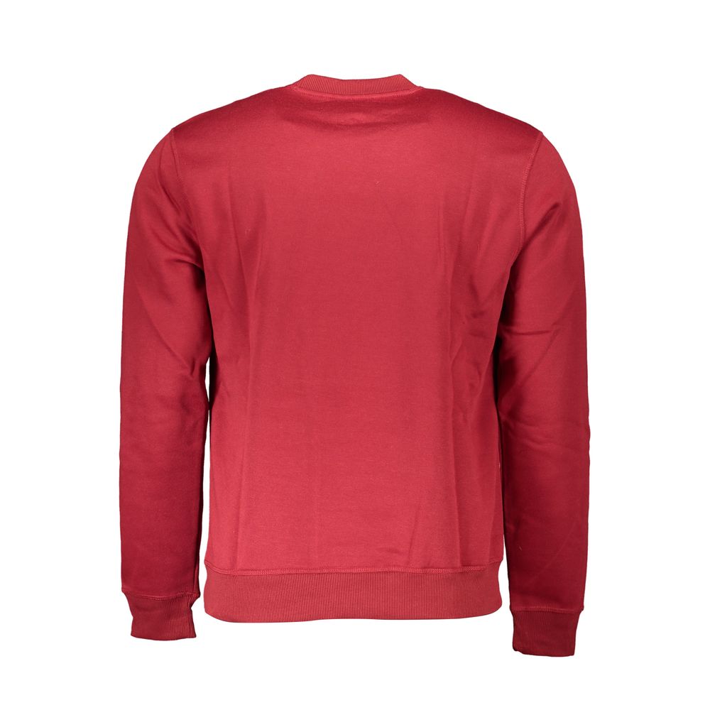 Gianmarco Venturi Rosso Polyester Men Sweatshirt