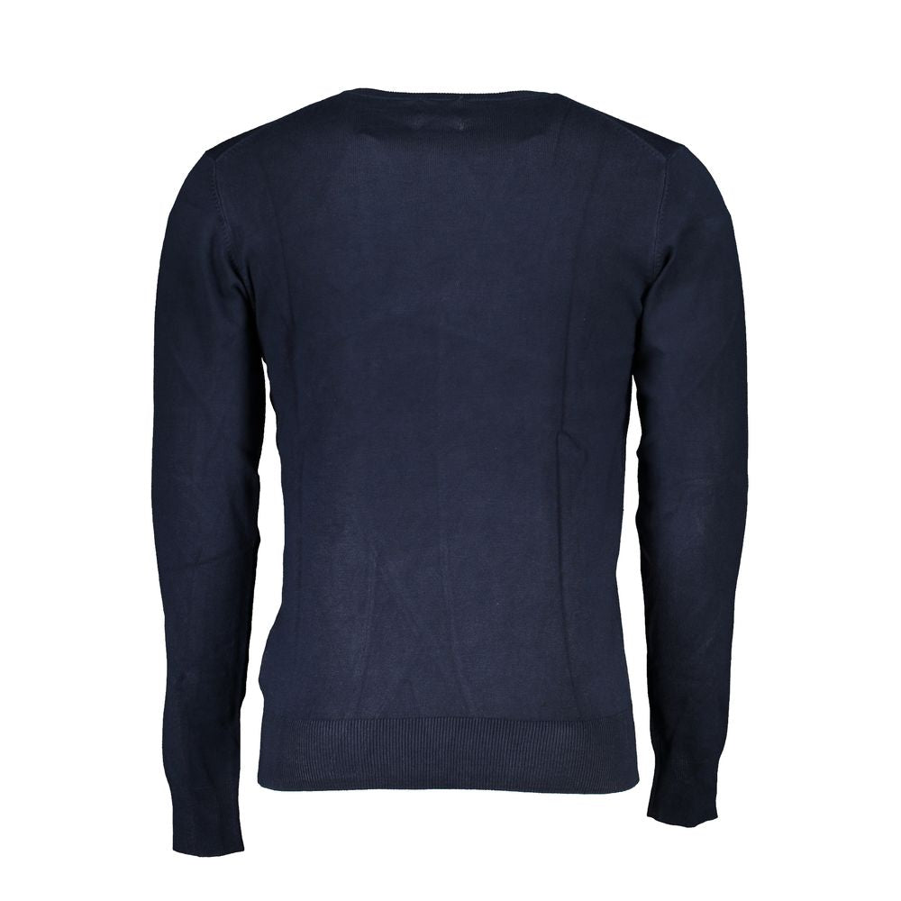 Gianmarco Venturi Blue Viscose Men Sweater