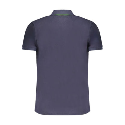 Gianmarco Venturi Blue Cotton Men Polo