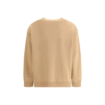 Max Mara Beige Wool Sweatshirt