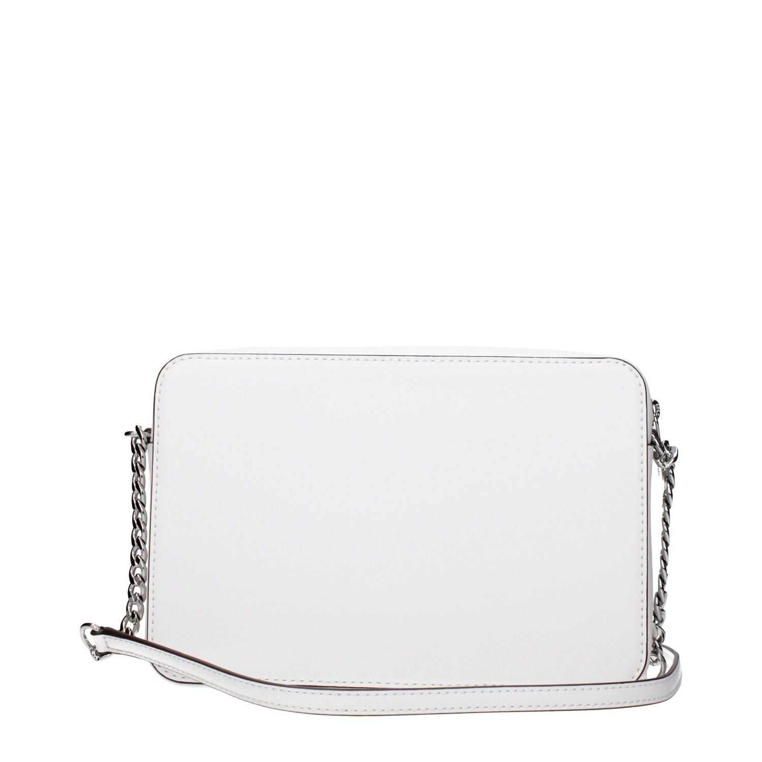 Michael Kors White Leather Crossbody Bag