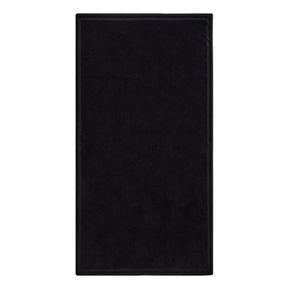 Iceberg Black Cotton Men's Beach Towel