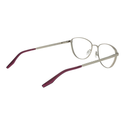 Converse Purple Metal Glasses (Frames) for women, featuring cat eye style, full-rim design, purple metal frame with demo lenses.