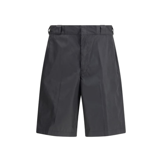 Prada Black Recycled Polyamide Bermuda Shorts1728,72470364320,Bermuda - Shorts - Clothing,Black,Clothing,IT46 | S,IT48 | M,IT50 | L,IT52 | XL,Men,New with tags,Prada,Shorts - Clothing