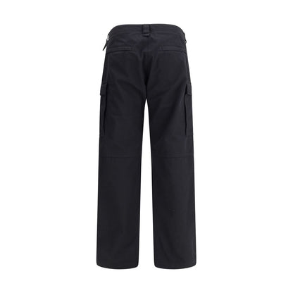 Balenciaga Black Cotton Cargo Pants
